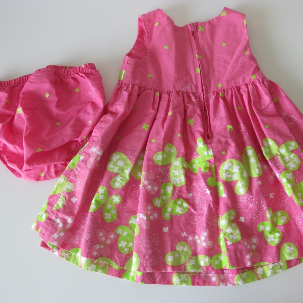 Bonnie Baby Girl's Toddler Dress with Bloomers Size 18 months GUC - Picture 2 of 2